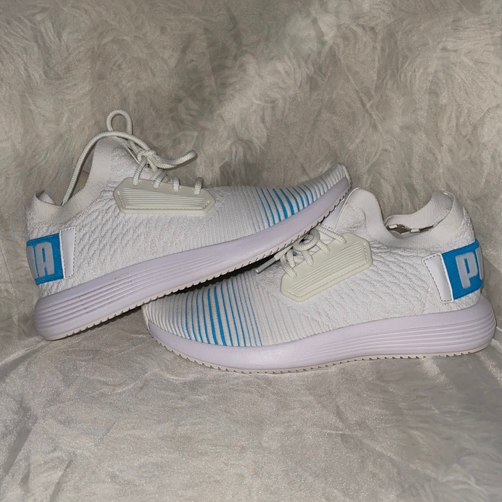 Puma white & blue sneaker